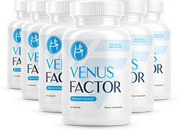 Venus Factor 6 bottle order - best value for full female Leptin support cycle